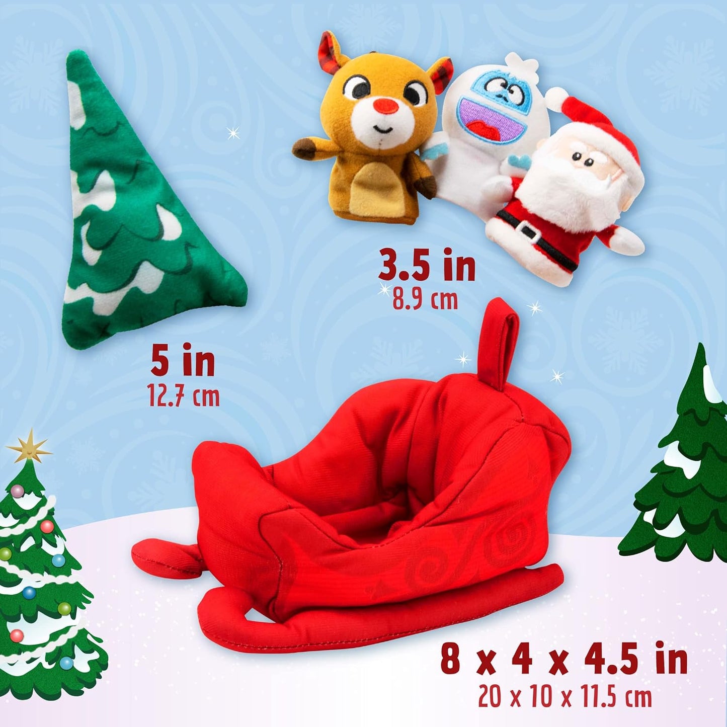 Títeres de dedo de Navidad